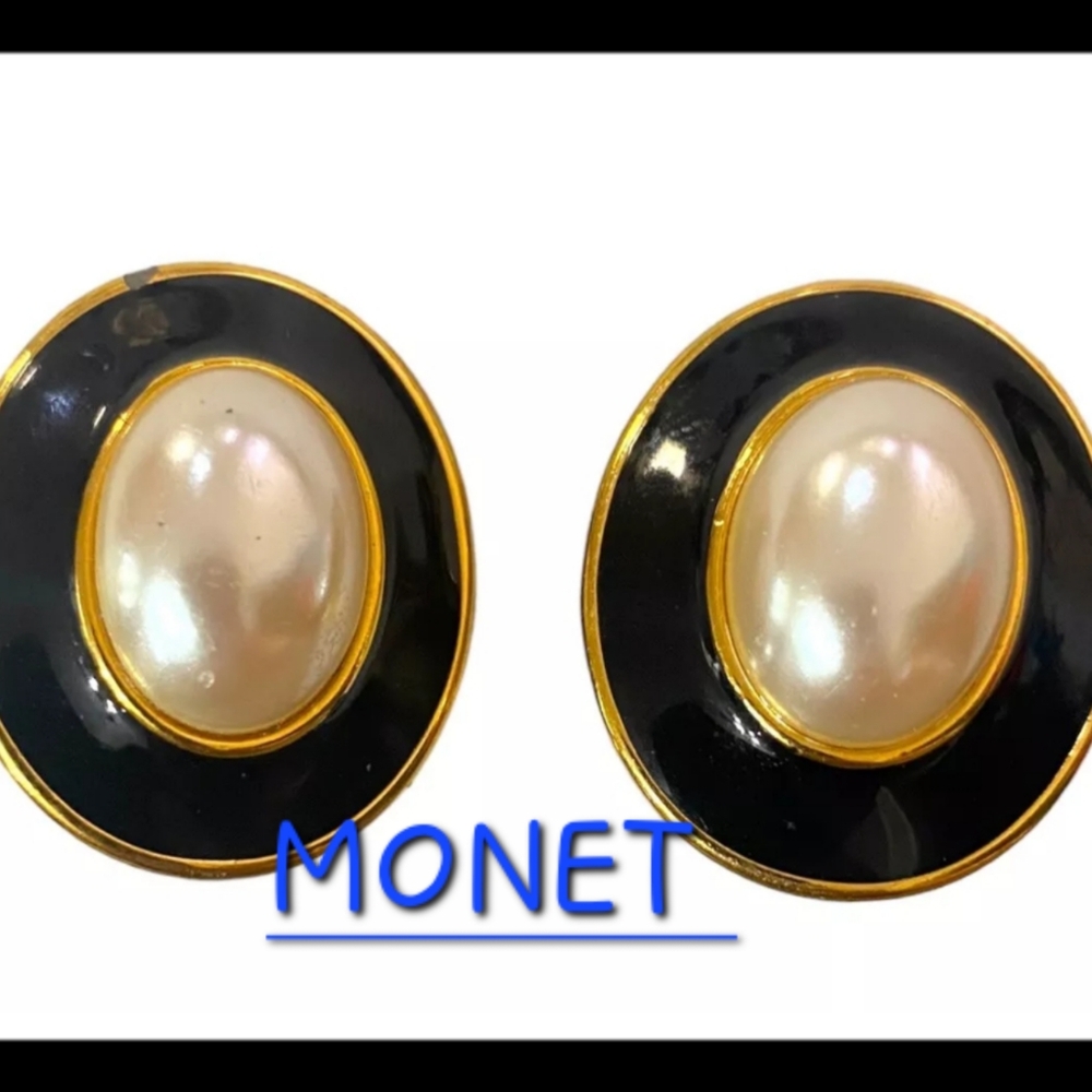Vintage Monet Earrings